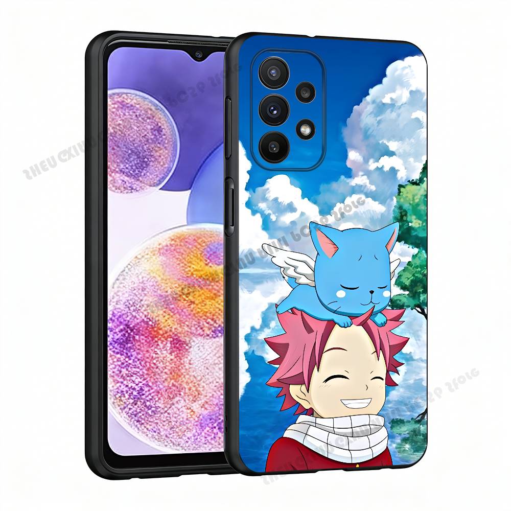 

Fairy T-Tail Anime Natsu Dragneel Case For Samsung A21 31 51 53 71 20 22 30 32 42 50 10 11 4G 5G Cover Samsung A21