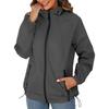 Popular windbreaker zipper hooded lightweight outdoor windproof jacket thin outdoor jacket women