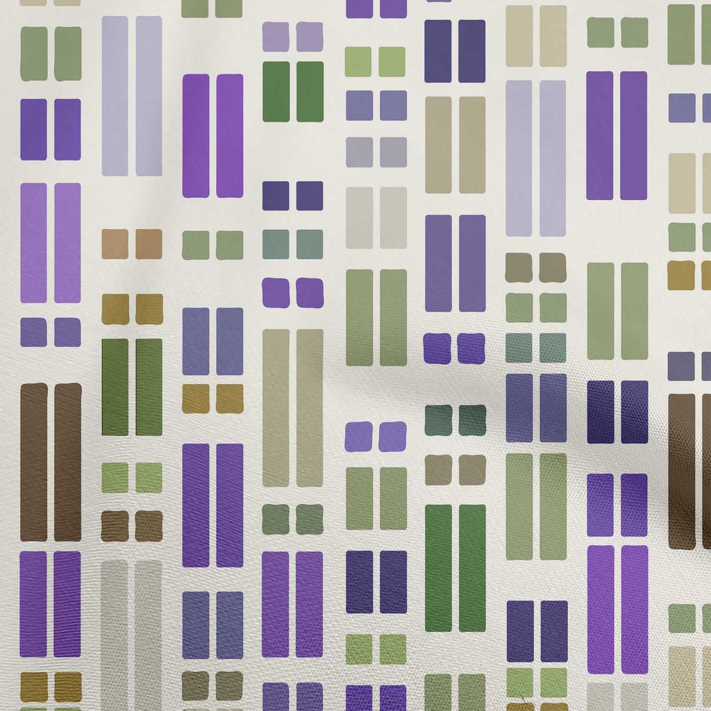 oneOone Bavlněný Flex Zelený Látka Geometrický Obdélník Šicí Látka Na Metráž Potištěná DIY Oblečení Šicí Potřeby 40 Palců