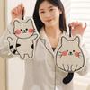 1Pcs Cute Cat Coral Fleece Hanging Towel Kitchen Hand Towel Bathroom Soft Absorbent Handkerchief Wipe Towel Cartoon Kids Towels