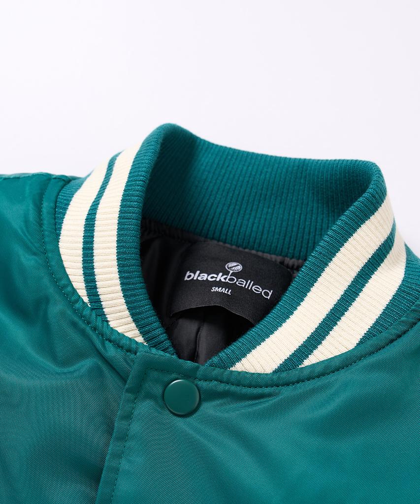 Blackballed Bbg Stadium Jacket Green