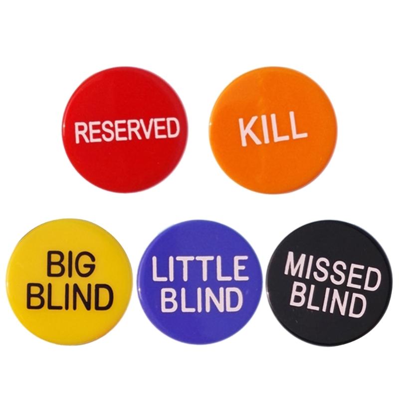 Missed Blind Button Poker Button Dealer Button Button Poker Chip Boat Button Set
