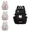 Hello Kitty Schulrucksack Für Mittelstufe Und Oberstufe Modisch Cartoon Nylon