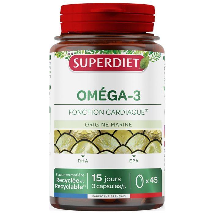 Superdiet Oméga 3 45 capsules