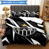 3PCS Love For Atlético  Printed Soft Bedding Set,Including 1pc Duvet Cover And 2pcs Pillowcases Perfect for Bedroom, Dormitory, Fan Gift