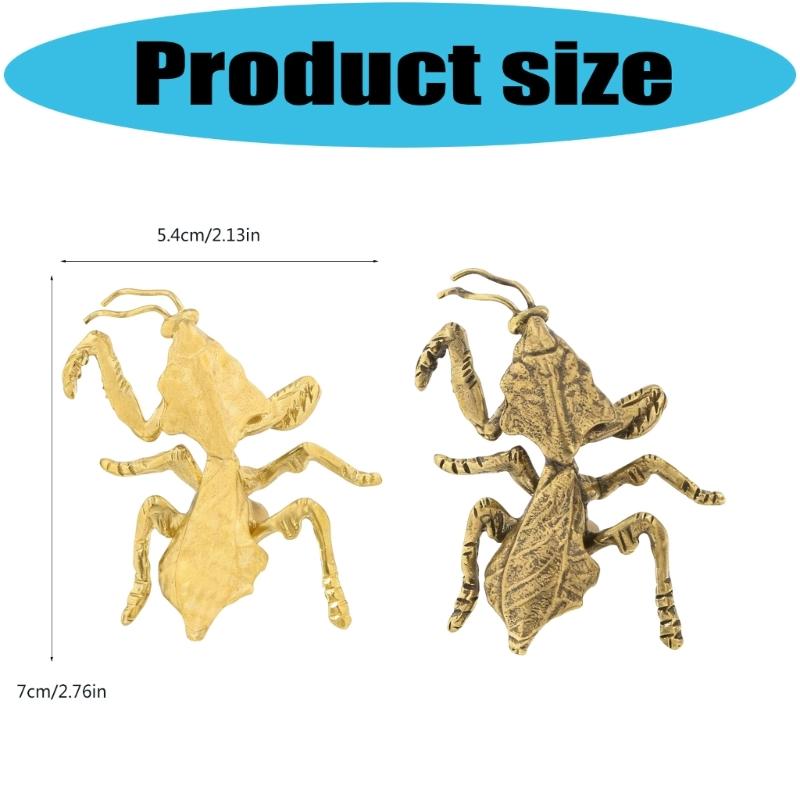 Strong Long Service Metal Cabinets Door Handle Mantis King Insect Design Comfortable Ergonomic Grip For Kitchen Bedroom