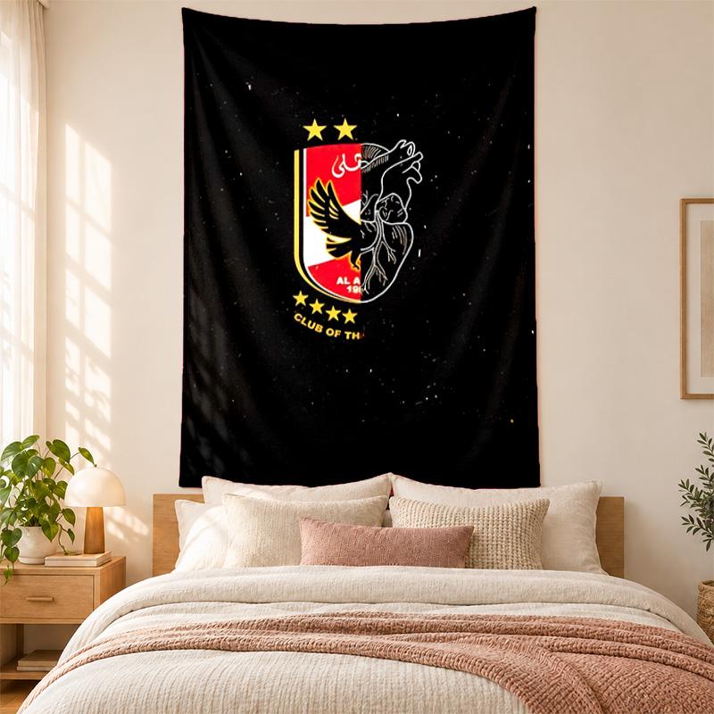 Al Ahly FC Tapestry highquality for decorating living room bedroom dorm walls ideal as bedroom wallart orholiday gift