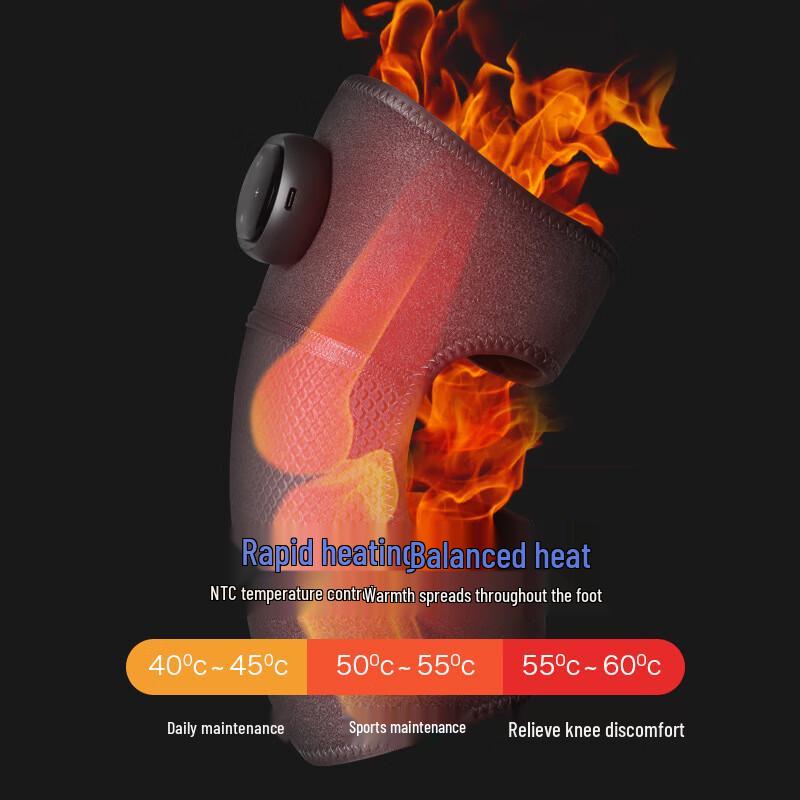 Smart Heated Vibration Knee Massager