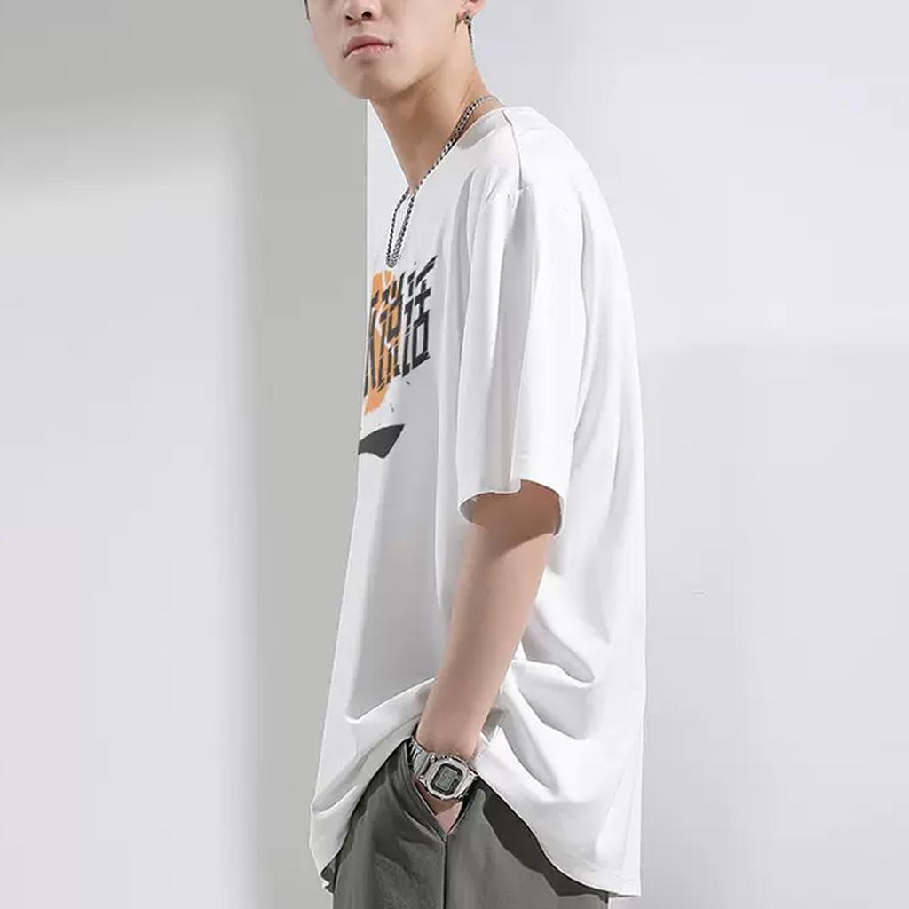 Li-Ning Speak With The Ball Casual Short Sleeve T-Shirt Unisex Tops White AHSS965-2