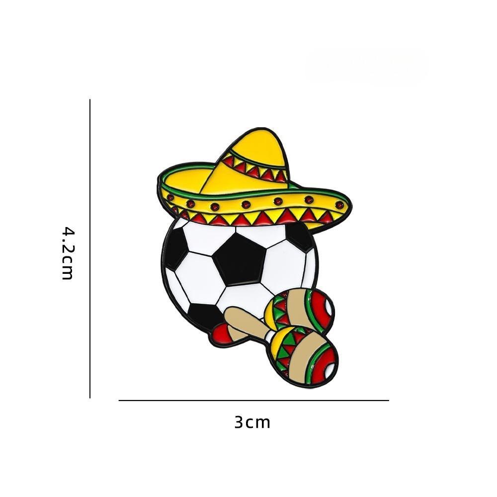 1 peça distintivo de metal para basquete, futebol, badminton, mochila de estudante, chapéu, casaco jeans, decoração faça você mesmo, alfinetes de lapela, broche de casal para meninos
