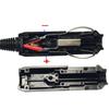Car Cigarette Lighter Extension Cord12V/24V Male Plug to Battery Clips Cable with LED Light for Car Inflator Cleaner