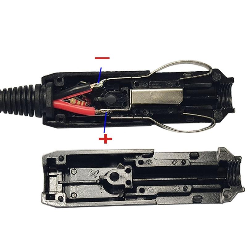Car Cigarette Lighter Extension Cord12V/24V Male Plug to Battery Clips Cable with LED Light for Car Inflator Cleaner