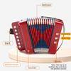Children's Accordion 2 Bass 7 Keys Beginner's Enlightenment of Western Instruments Music Early Education Learning Tools Gifts