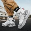 Men's Winter High-Top Basketball & Running Shoes with Popcorn Cushioning
