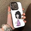 R-Roger P-Pfp A-American Dad   Phone Case For iPhone 17,16,15,14,13,12,11 Plus,Pro Max,XS,Colored Silver Phone Case