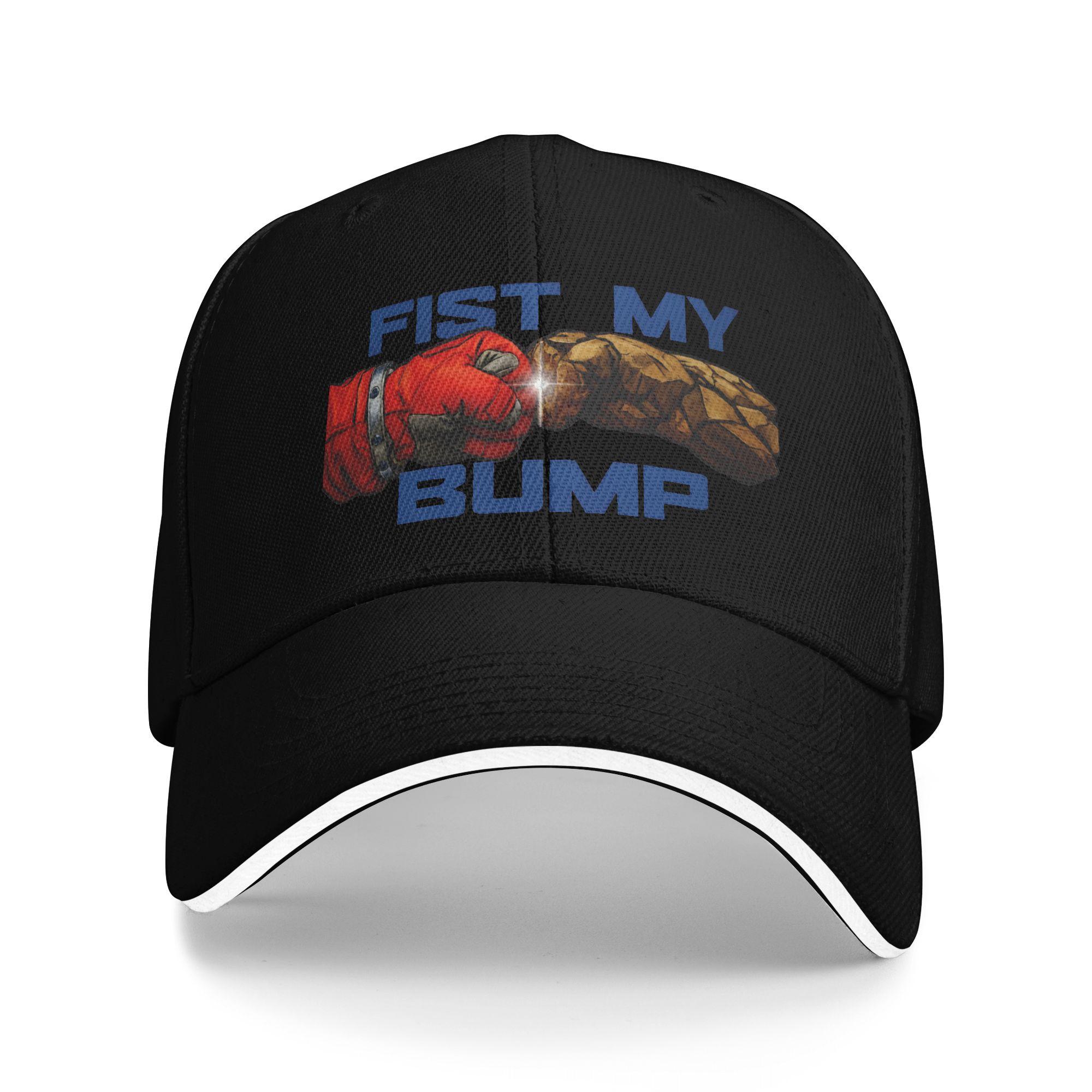 

Fist My Bump Space Project Hail Mary Baseball Cap Casual Sandwich Hats Unisex Adjustable Hats Cap Outdoor One Size чёрный