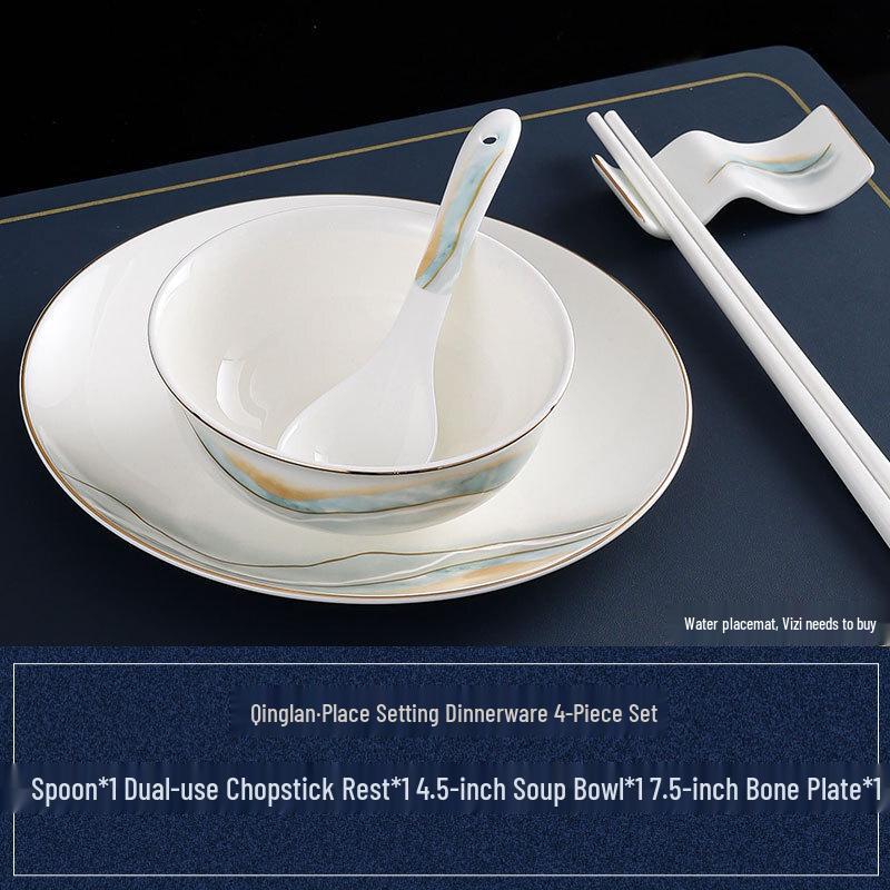 Abay Chinese Style Bone China Dinnerware Set