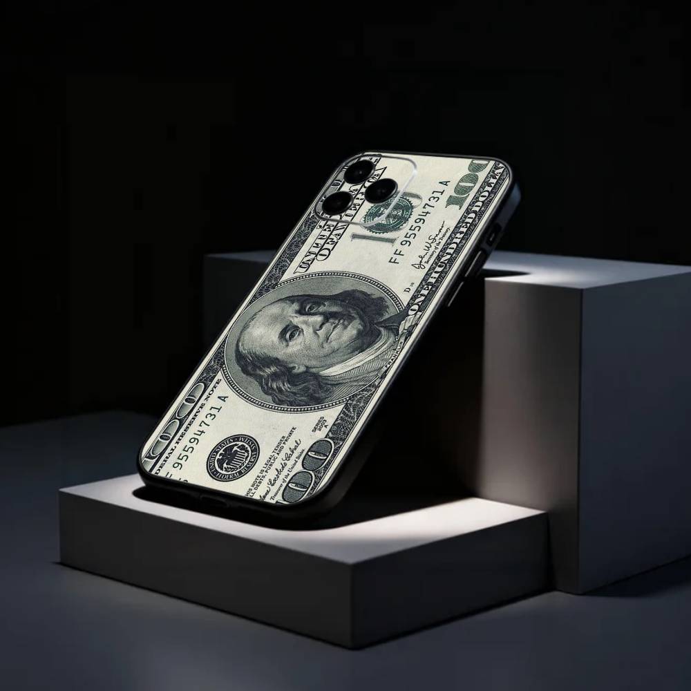 COOL M-Money 100 Dollars   Phone Case Silicone Soft For IPhone 17 16 15 14 13 12 11 X XR Plus Pro Max Plus