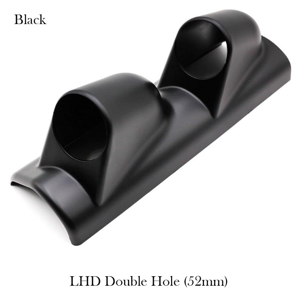 Single/Double Hole Instrument Meter Rack ABS Car Auto Accessories for Left/Right Hand Drive