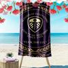 Leeds United Druck Strandtuch, Großes Weiches Schnelltrocknendes Handtuch für Strand Camping Schwimmen