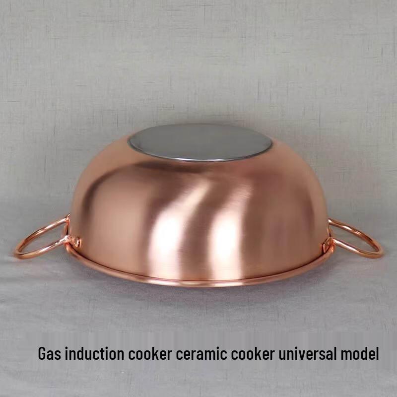 Homeglen Multi-Purpose Thickened Copper Pot