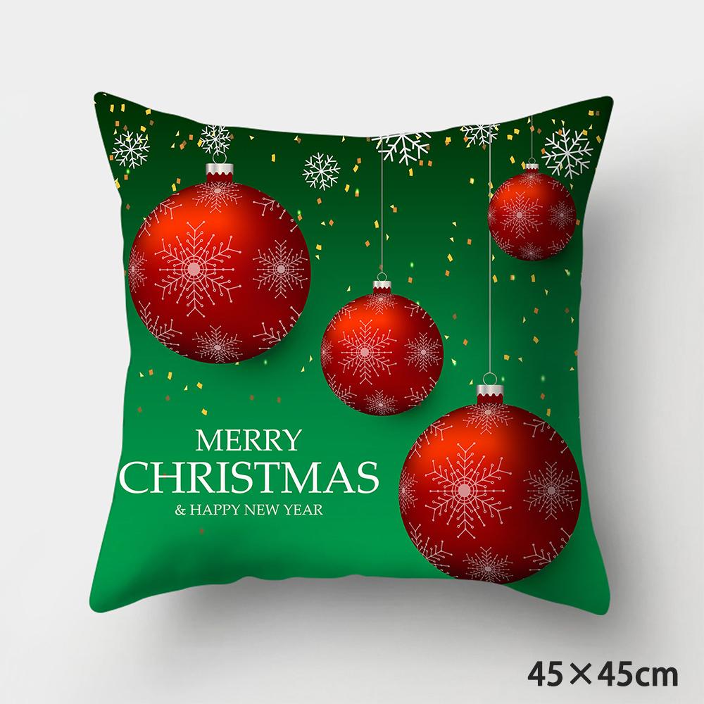 Christmas Cushions Happy New Year 2022 Wedding Decor Patterns from  Home  Gifts