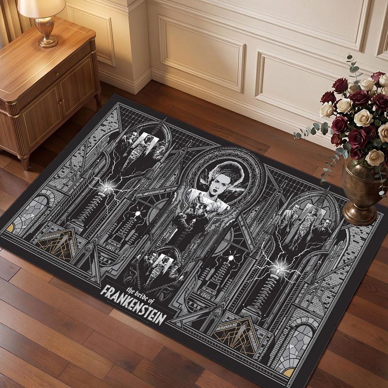 Bride of Frankenstein Rug Soft Thick Non Slip Floor Carpet for Bedroom Living Room Home Decor