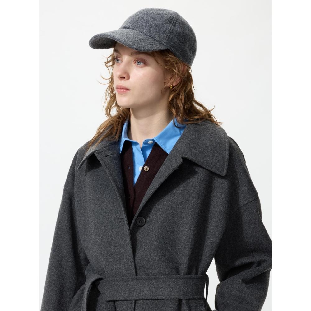 Uniqlo Adjustable Cap Wool Blend
