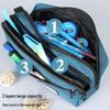 Multi-Layer Waterproof Pencil Case for Students - Large Capacity Stationery Bag