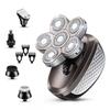Hiena Electric Shaver 6D Floating Cutter Head Base Charging Portable Men Beard Trimmer Clipper Skull Shaver Waterproof Shaving