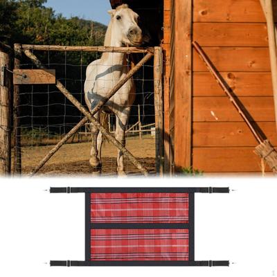 Pferdeboxengitter für Ställe und Rinder 150 x 48 cm Sichern Pferde in Boxen