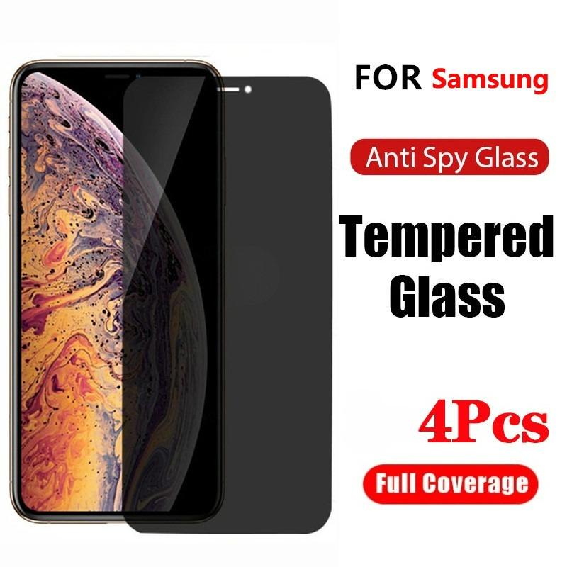 

4 шт. Захисне скло з захистом від прослуховування та конфіденційністю для Samsung Galaxy A15 A05 A05S A14 A23 A24 A34 A54 A03S A04S A03 A12 A11A21S A20A30A50 A02S A12 A31 Samsung A24 5G чорний