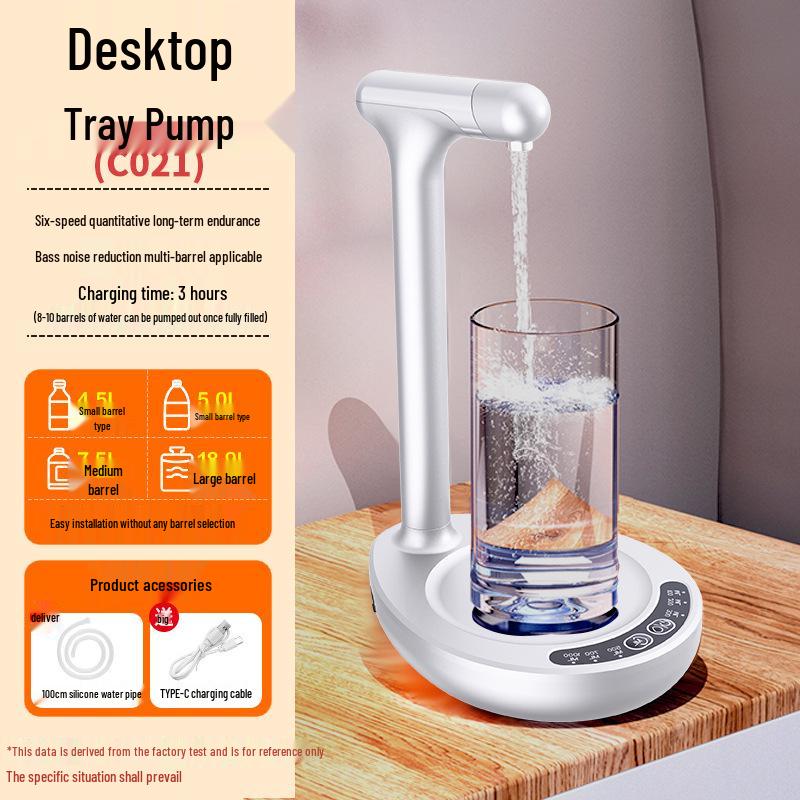 Electric Household Bottled Water Dispenser Pump: Fully Automatic Mineral Water Dispenser