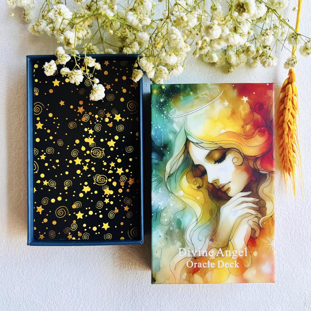 Qcsdckot Angel Number Oracle Oracle Cards for Angel Number Affirmation Cards To Enhance Your Spiritual Journey Cards, Beginners,
