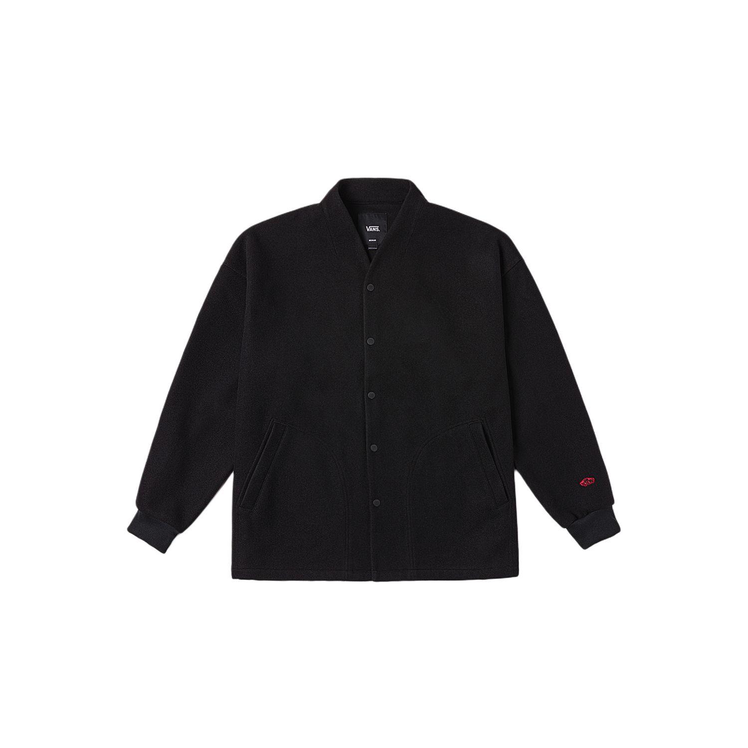 

Vans Tdc Fw24 Designer Series Solid Color Fashion Single-Breasted Long Sleeve Jacket Unisex Jacket Black VN000K7XBLK XS