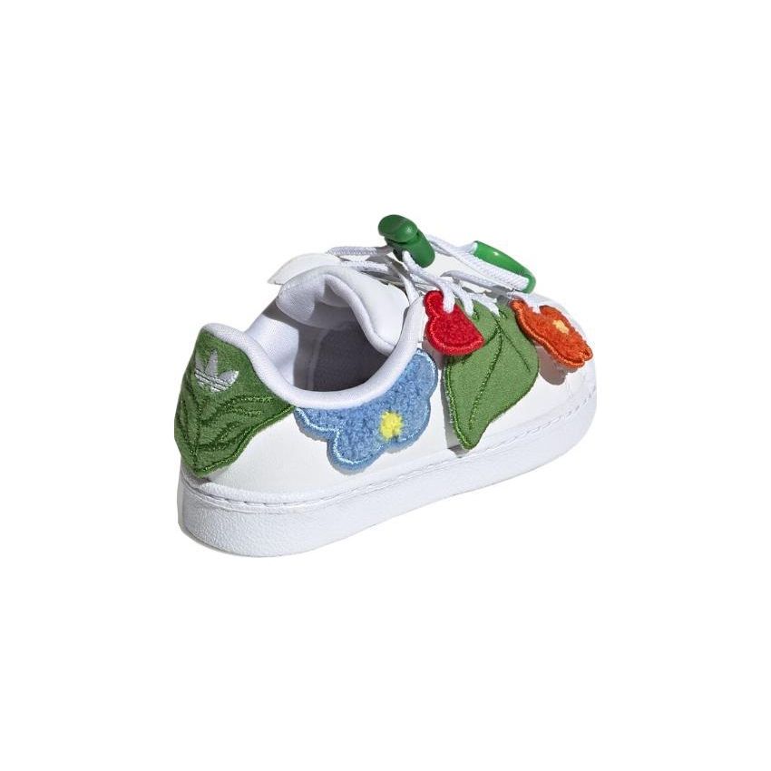Adidas Melting Sadness x Superstar 360 I Bee with You Pack - Cloud White Baby Sneakers Footwear-White Orange-Tin HR1635