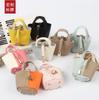 Mini Vegetable Basket Bag Pendant Exquisite Car Keychain Pendant Cute Small Change Bag Creative Earphone Bag Jewelry