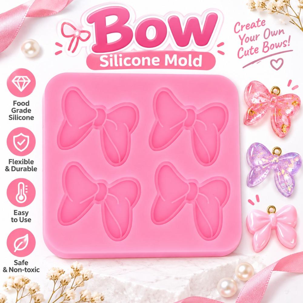 2pcs Multipurpose Silicone Fondant Mold Food Grade Silicone Chocolate Mold For Chocolate Making