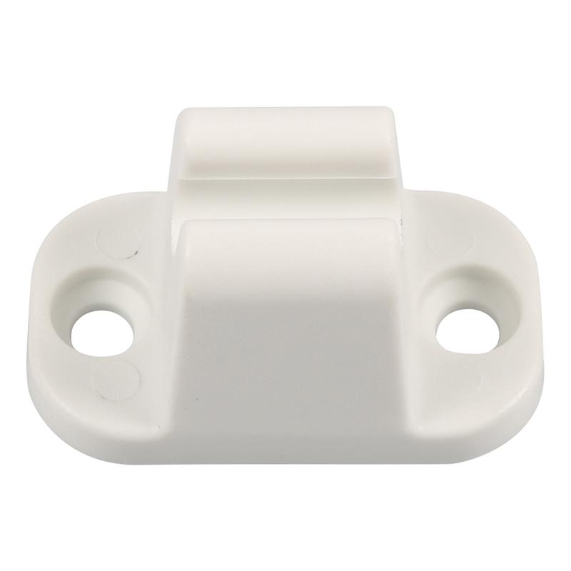 

A8624 2Pair White T-Shape Door Retainer Kit Door Stop Retaining Catch Holder Set with Screws for Camper RV Motorhome #2-2 Type A