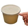Homeglen Disposable Kraft Paper Bowls with Lids