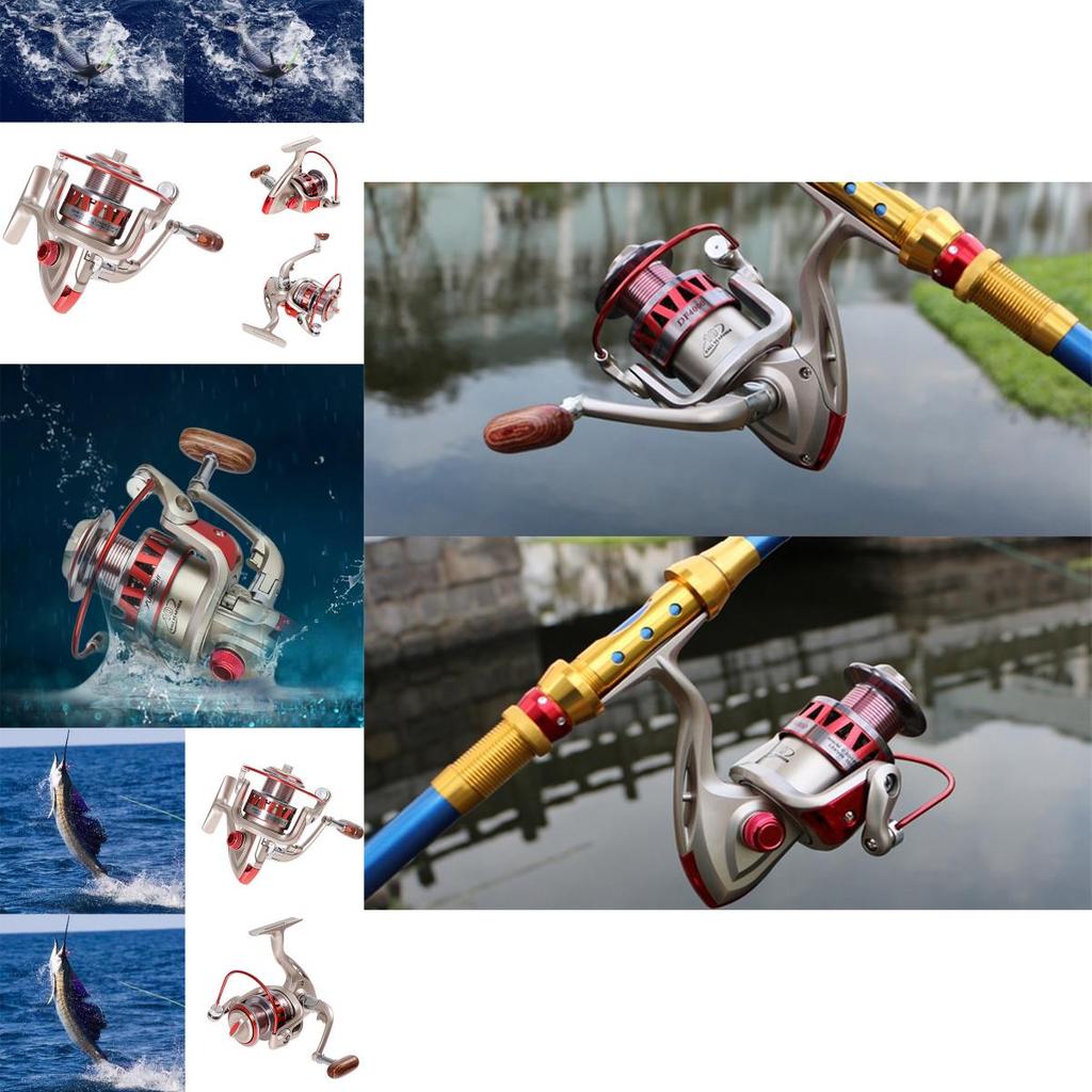 High-performance Metal Spinning Fishing Reel With Smooth Operation And Durable Design