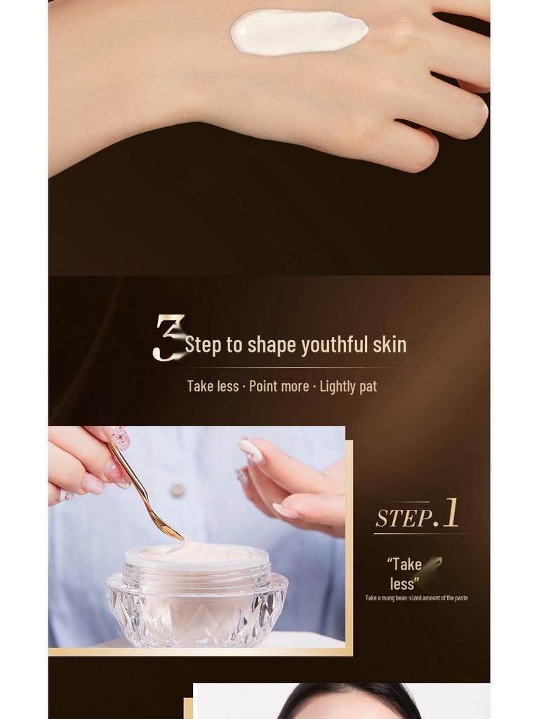 Mengxi Lan Cordyceps Niacinamide Glow Cream - Nourishing, Moisturizing, Hydrating, and Brightening Face Cream.