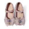 Girl Princess Shoes Elegant Luxury Rhinestone Crown Kids Leather Shoe Spring Autumn Fashion Children's Performance Single Shoes