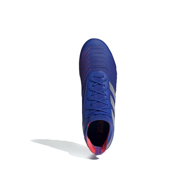 Adidas Predator 19.1 Comfortable Versatile AG (Rubber Short Studs) Non-Slip Durable Soccer Shoes Men Soccer Shoes Blue D98053