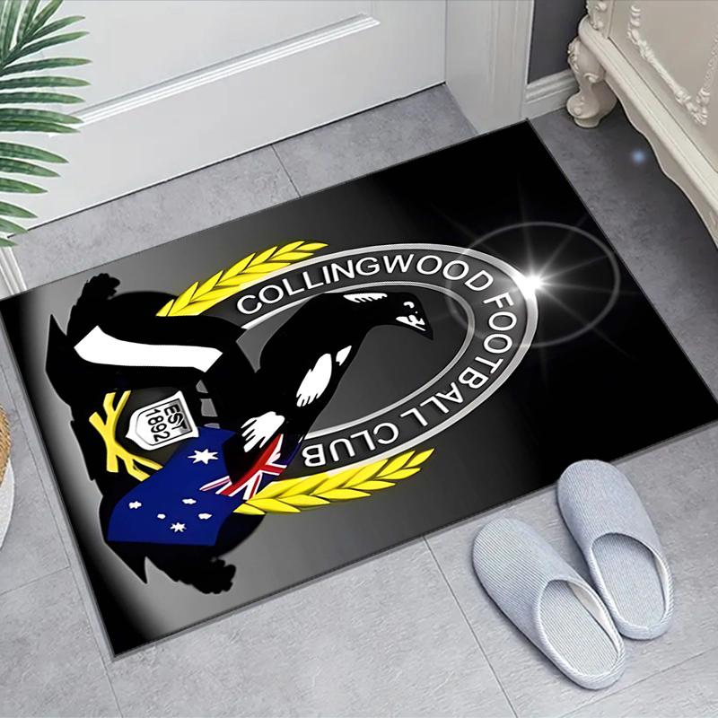 1pc Football Team Design Area Rug - Non-Slip, Soft & Cozy Floor Mat for Living Room, Bedroom, Office - Indoor/Outdoor Decorative Carpet