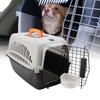 Trasportino per animali in plastica, facile da montare, spazioso, con ottima ventilazione, ideale per viaggi all'aperto.