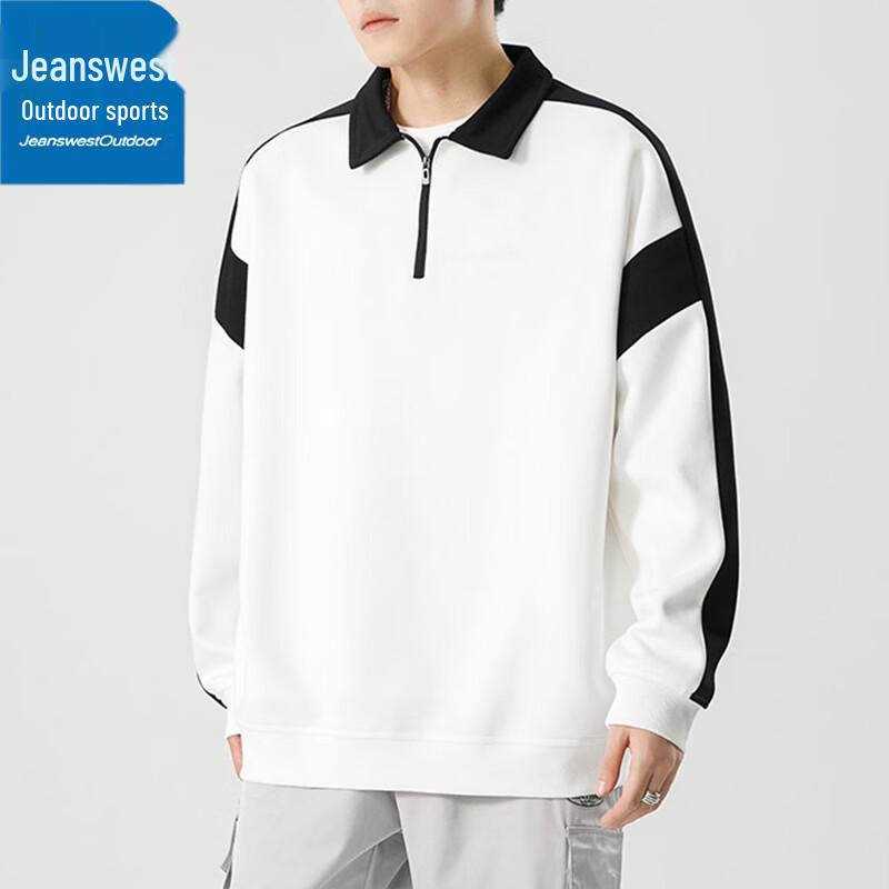 

Jeanswest Men s Casual Lapel Pullover Top 3XL