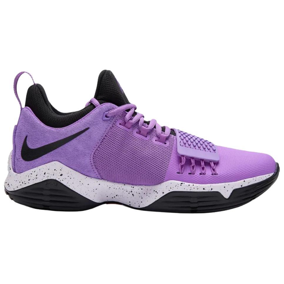 Nike Seite 1 Bequeme Passform Basketballschuhe Herren Sneaker Helles Lila Schwarz IV2869-500