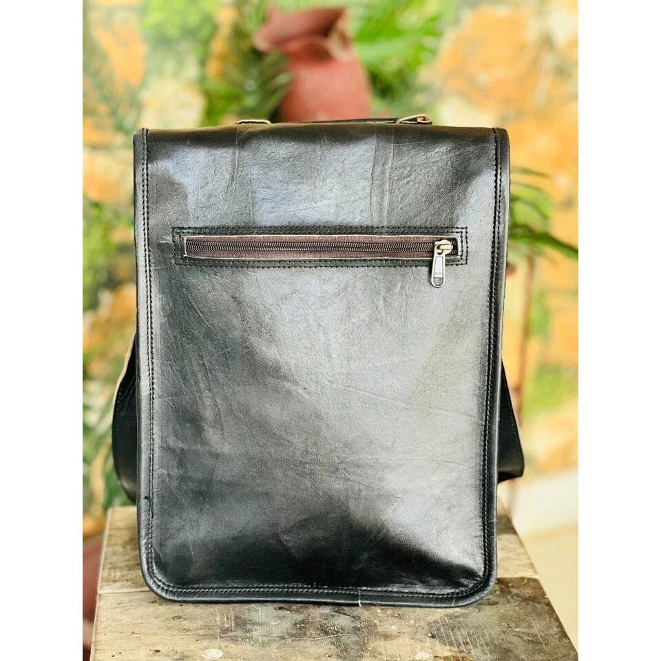 Men's Star Leather Vintage Laptop Handmade Briefcase Bag Satchel Messenger