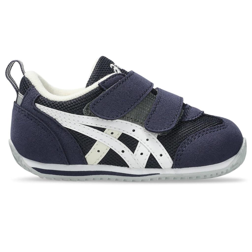 Sukusuku Baby Basic Navy Size cm Shoes, Low-Cut, Two-Strap, Blue/White, 235, 15.5